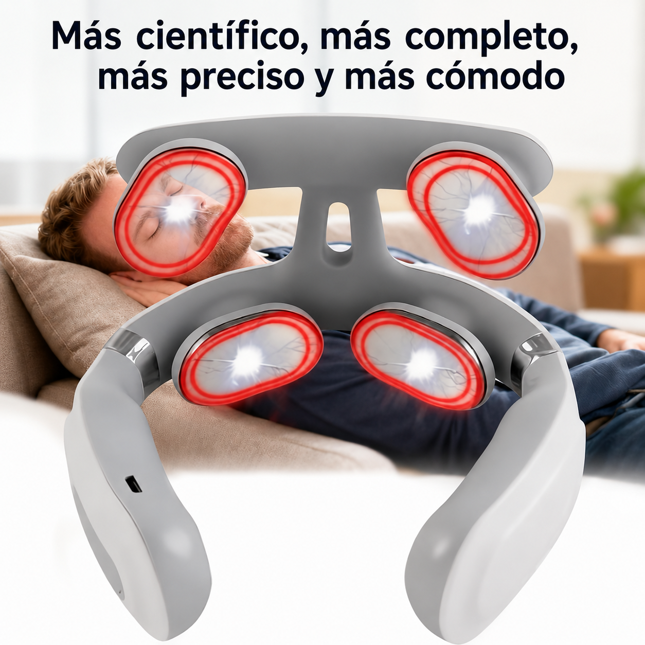 Masajeador EMS Cervical Para el Estrés